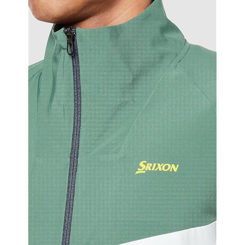 [SRIXON] Full Zip Jacket Windbreaker MOTION 3D Water Repellent Stretch Ventilation Golf RGMWJK02 Men's