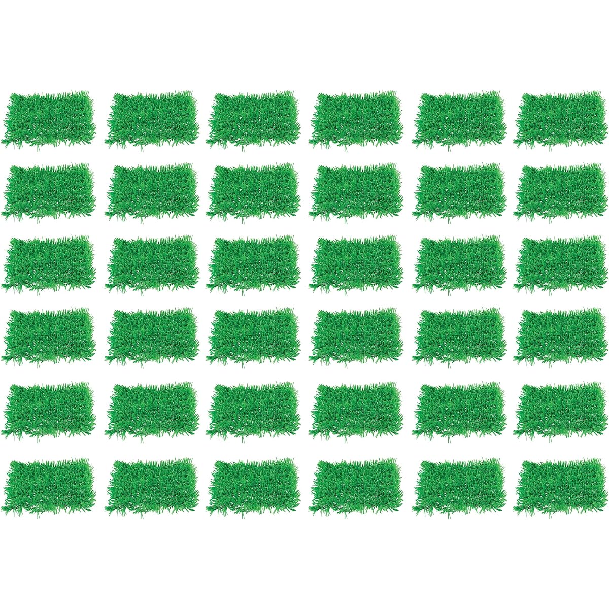 Beistle 36 Pack Tissue Grass Mats 15" x 30"