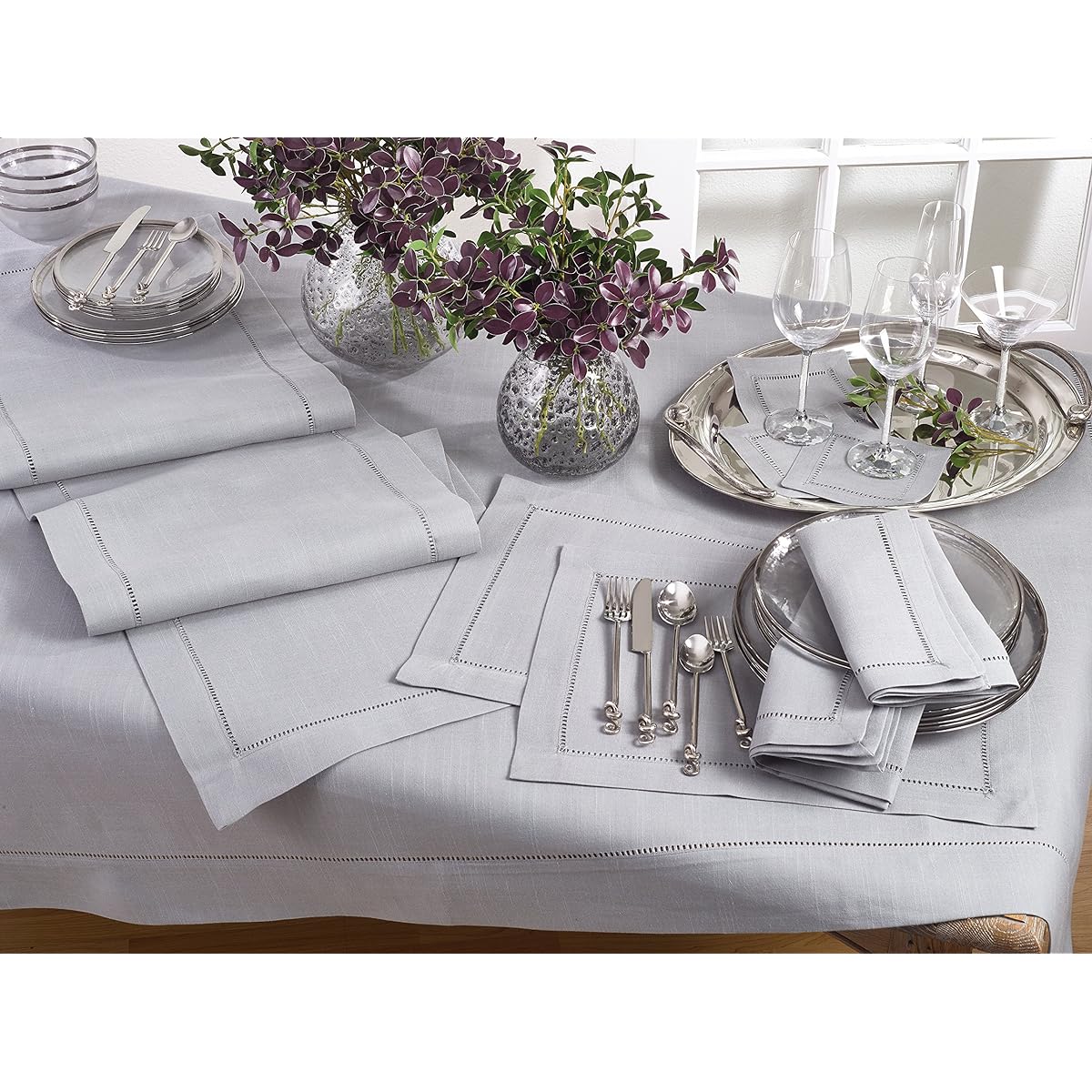 SARO Lifestyle 16" x 120" Gray 6302.GY16120B