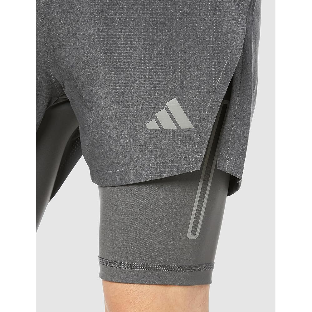 [Adidas] Shorts Quick Dry Cooling Technology HEAT. RDY HIIT Elevated Training 2-in-1 Shorts DKV98 Men's