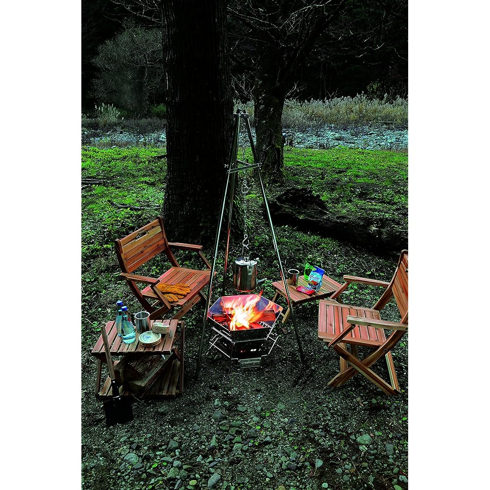 CAPTAIN STAG Camping BBQ Kettle Kettle Camping Kettle 1.9L UH-4208