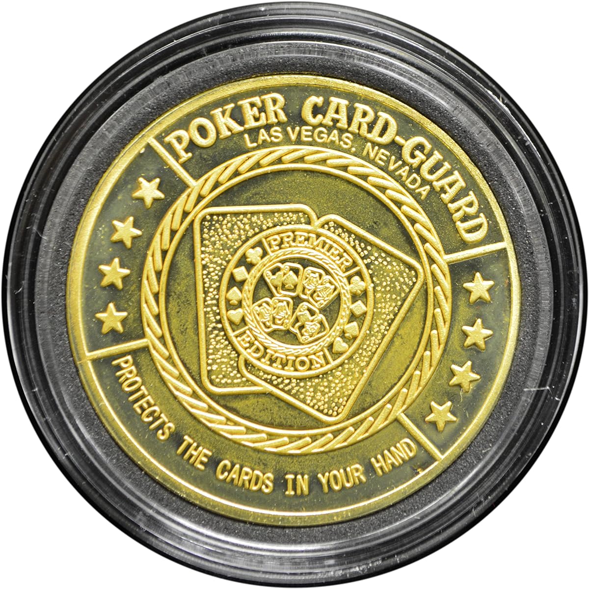 MRC Poker Hand Painted Poker Card Guard Protector – Big Slick