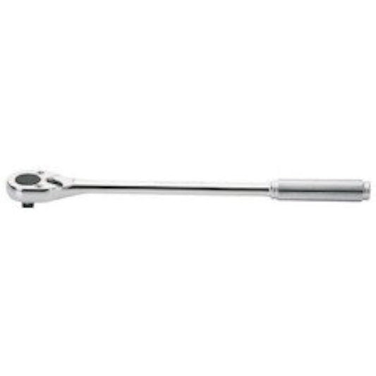 Yamashita Industrial Research Institute Koken 1/2 (12.7mm) SQ. Long Ratchet Handle (Knurled Grip) Total Length 380mm 4749N-380