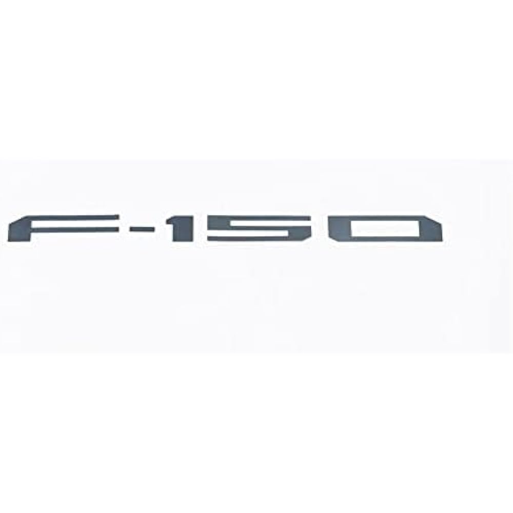 PUTCO 5559BPFD 2021-2022 Ford F-150 (Cut letter/Black Platinum) Tail gate