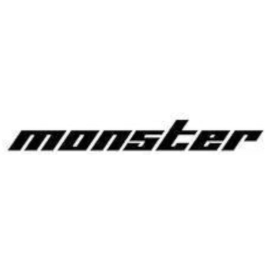 MONSTER SPORT cut letter sticker large black 745×90mm 896134-0000M