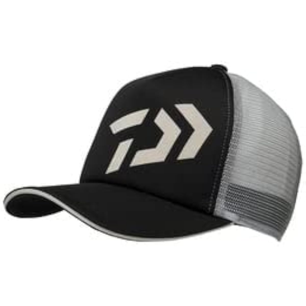 DAIWA DC-6221 Basic Mesh Cap King Black x Light Gray