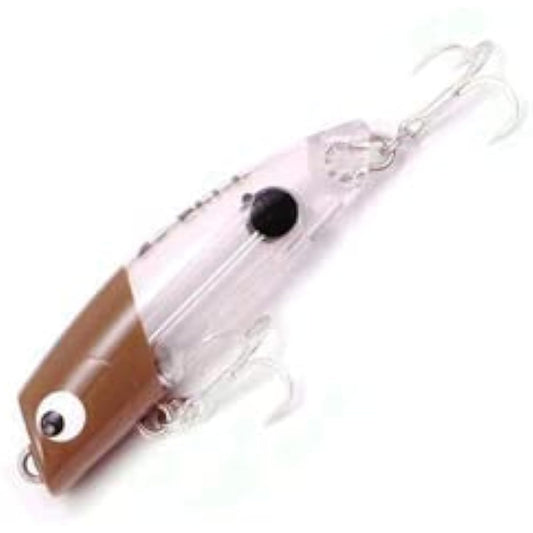 Go-Phish Olga Lipless GP 43mm #8 Brown Head Clear