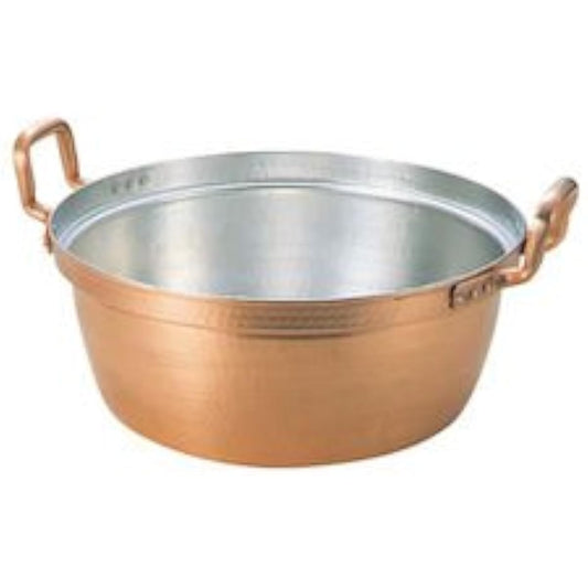 Marushin Bronze Ware, hand pot, pure copper 30cm