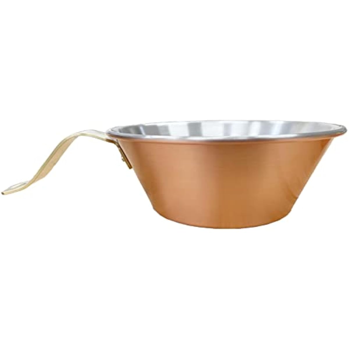 Wonder Three Side Copper Shella Cup (Regular) 0.35L Minimal Camping Plate Emergency Supplies Fishing Camping BBQ Tsubame Sanjo Copper Copper Shella Made in Japan Antibacterial Thermal Tableware Sports Outdoors Open Fire Copper Cookware Kitchen Utensils w