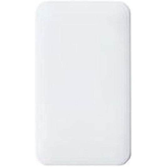 Panasonic Cosmo Series Wide 21 Cover Plate (Round) for 1 Series White 100 Piece Set WTC7091W100