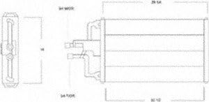SPECTRA PREMIUM 7-4168 A/C Condenser Chevrolet C/K Series