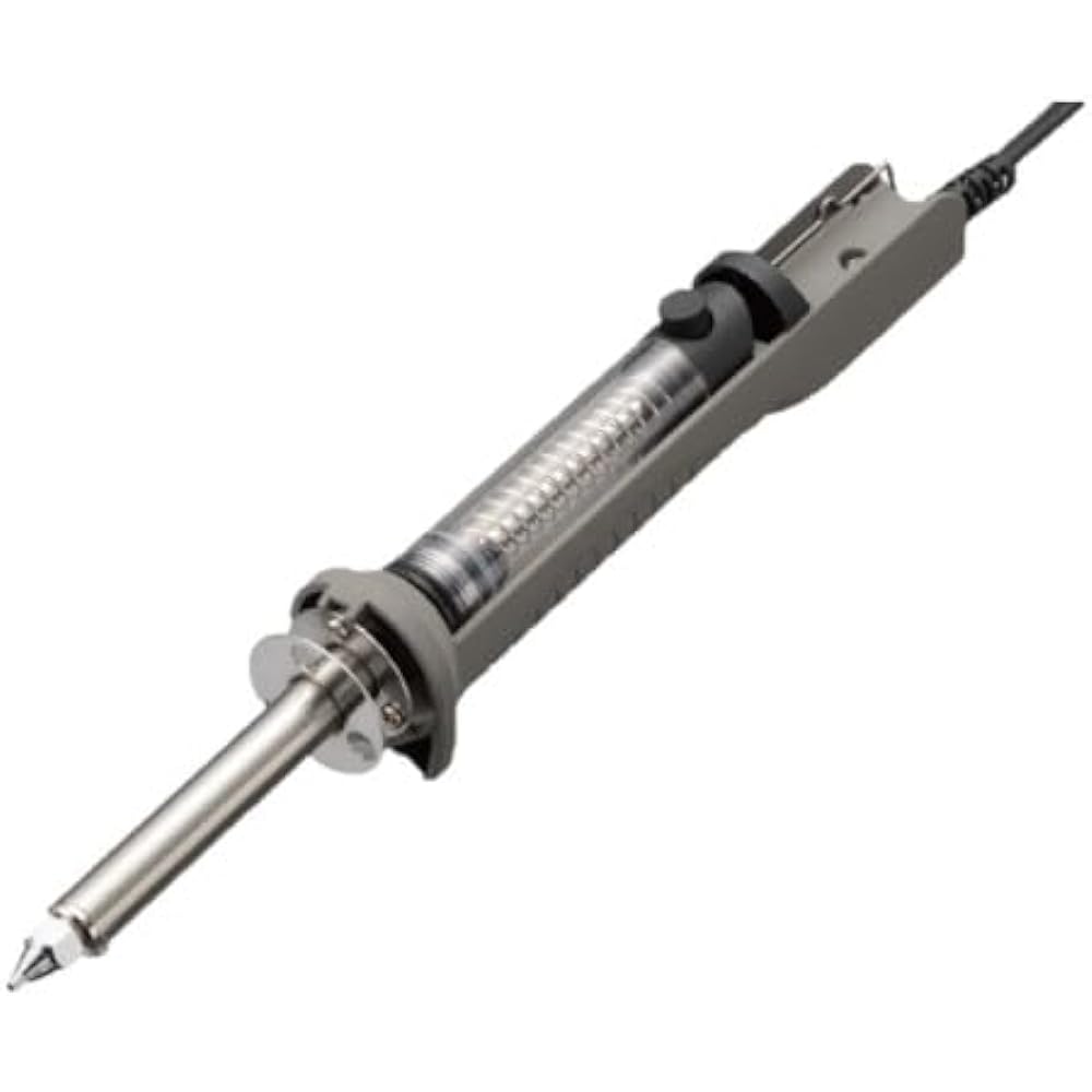 goot Heated solder sucker with 3 types of nozzles TP-30 [2 functions in 1] [Can work with one hand] [For desoldering, repair, etc.] Solder sucker, solder sucker, sucker, solder sucker