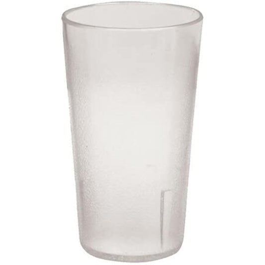 Thunder Group Tumbler 350ml 12oz Set of 24 Commercial Use Break-resistant Dishwasher Safe Non-stick Plastic Cup Glass Lightweight Clear PLTHTB012C-24S