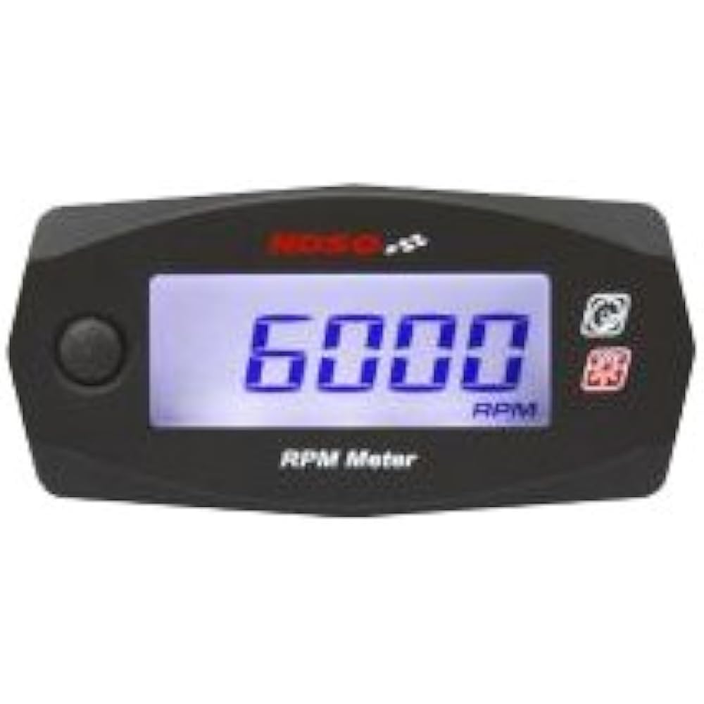 KOSO Mini4 Compact Digital Tachometer Bike Motorcycle Electric Tachometer