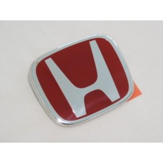 Honda (HONDA) TYPE-R Genuine Honda Emblem Red Emblem Fit RS W93mm x H75mm H Emblem H Mark Honda Mark Diversion