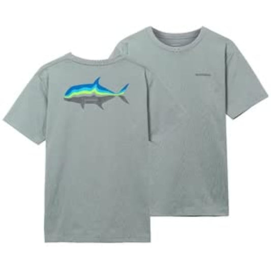 [Shimano] Graphic Quick Dry T-Shirt Gray SH-005W L