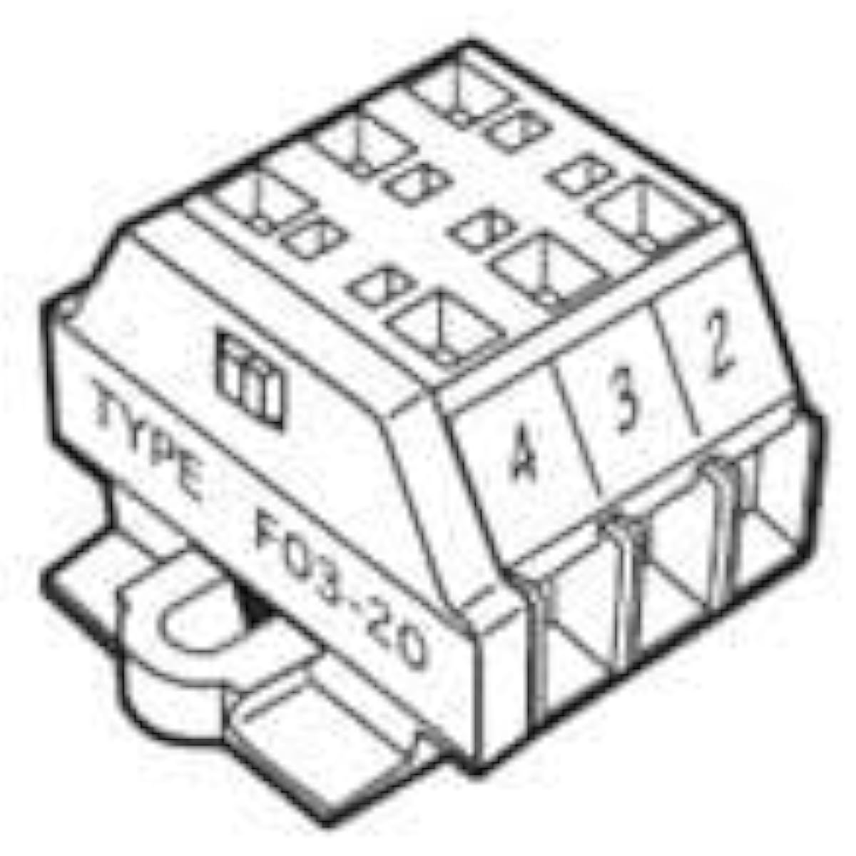 omron connection terminal block (F03-20)
