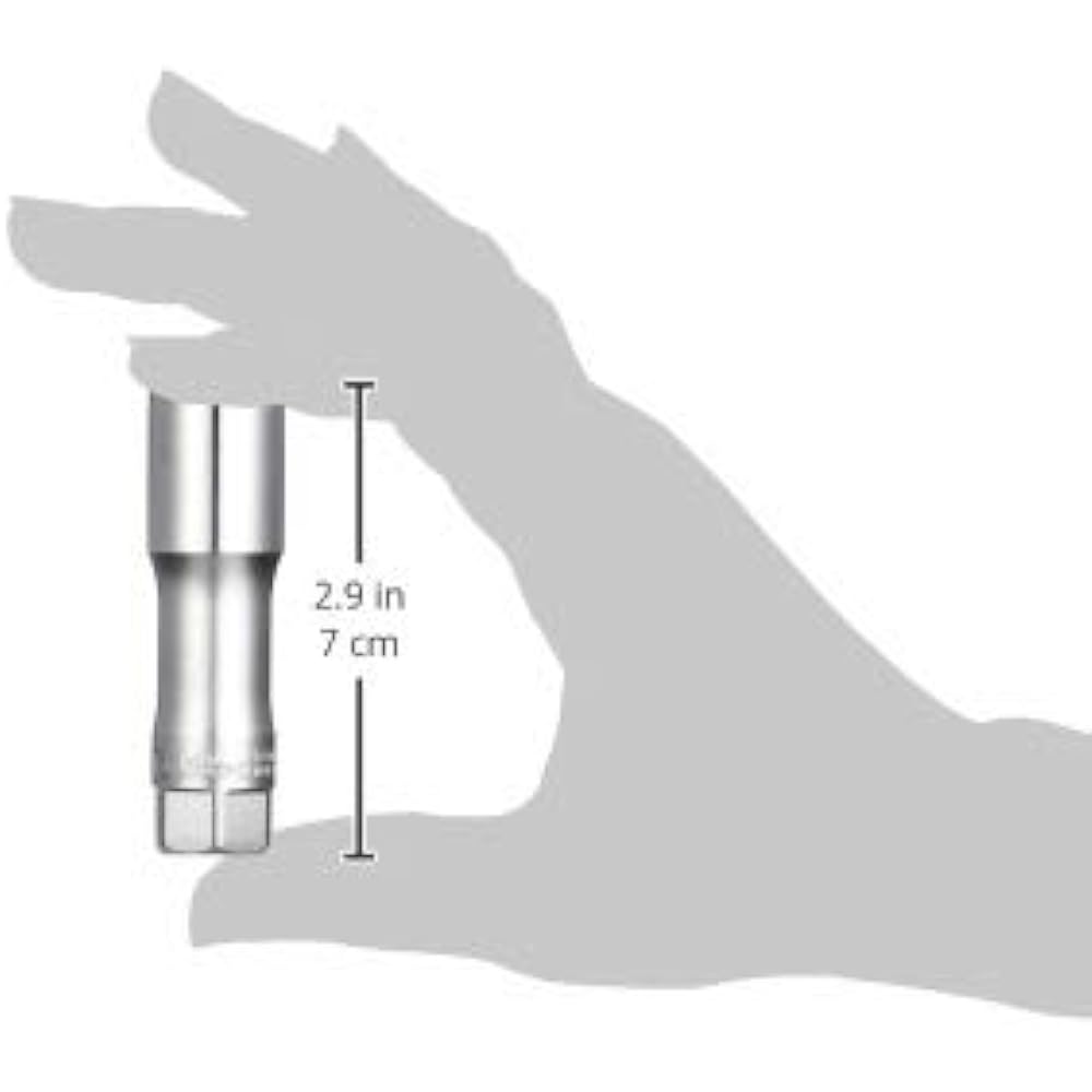 Yamashita Industrial Research Institute Koken Z-EAL 3/8(9.5mm)SQ. Spark plug socket (with clip) 16mm 3300CZ-16