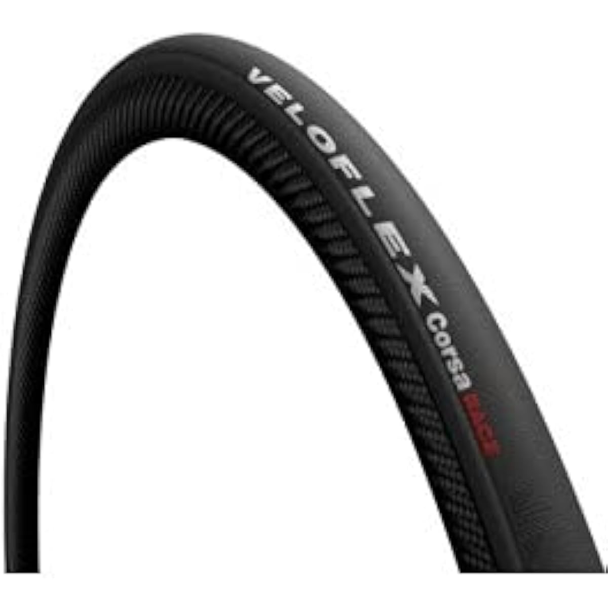Veloflex Corsa Lace 25C Clincher VELOFLEX Black