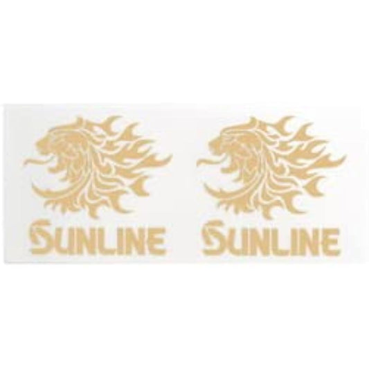 SUNLINE Sunline Lion Transfer Sticker ST6001 Gold Approx. 112mm x Approx. 125mm