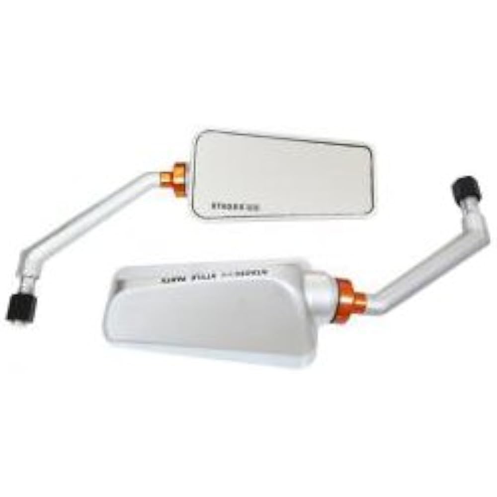 KN Planning STAGE6 Zoomer Cygnus X Jog JOG DIO Majesty Rearview Mirror Silver