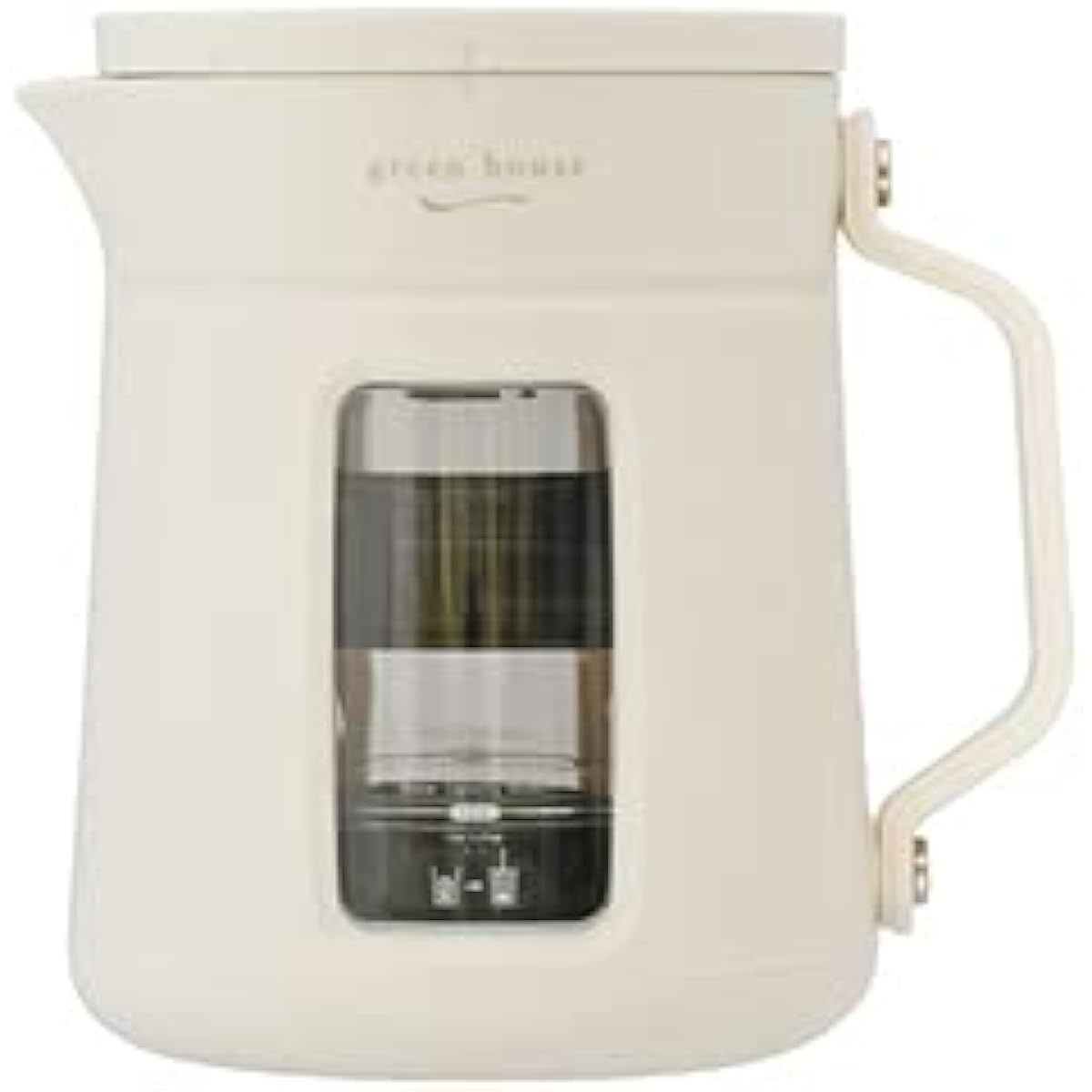 Green House Cold Brew Coffee Maker Ivory White GH-CBCMA-WH
