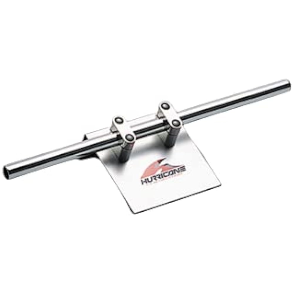 HURRICANE Handlebar P7/8 inch Straight Short TYPE Chrome Plated HB0052C-01