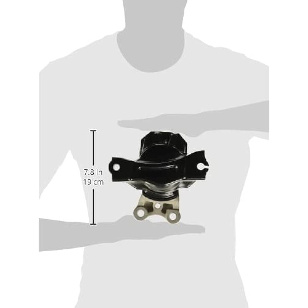 Honda 50820-SNA-P01 Engine side mounting rubber assembly