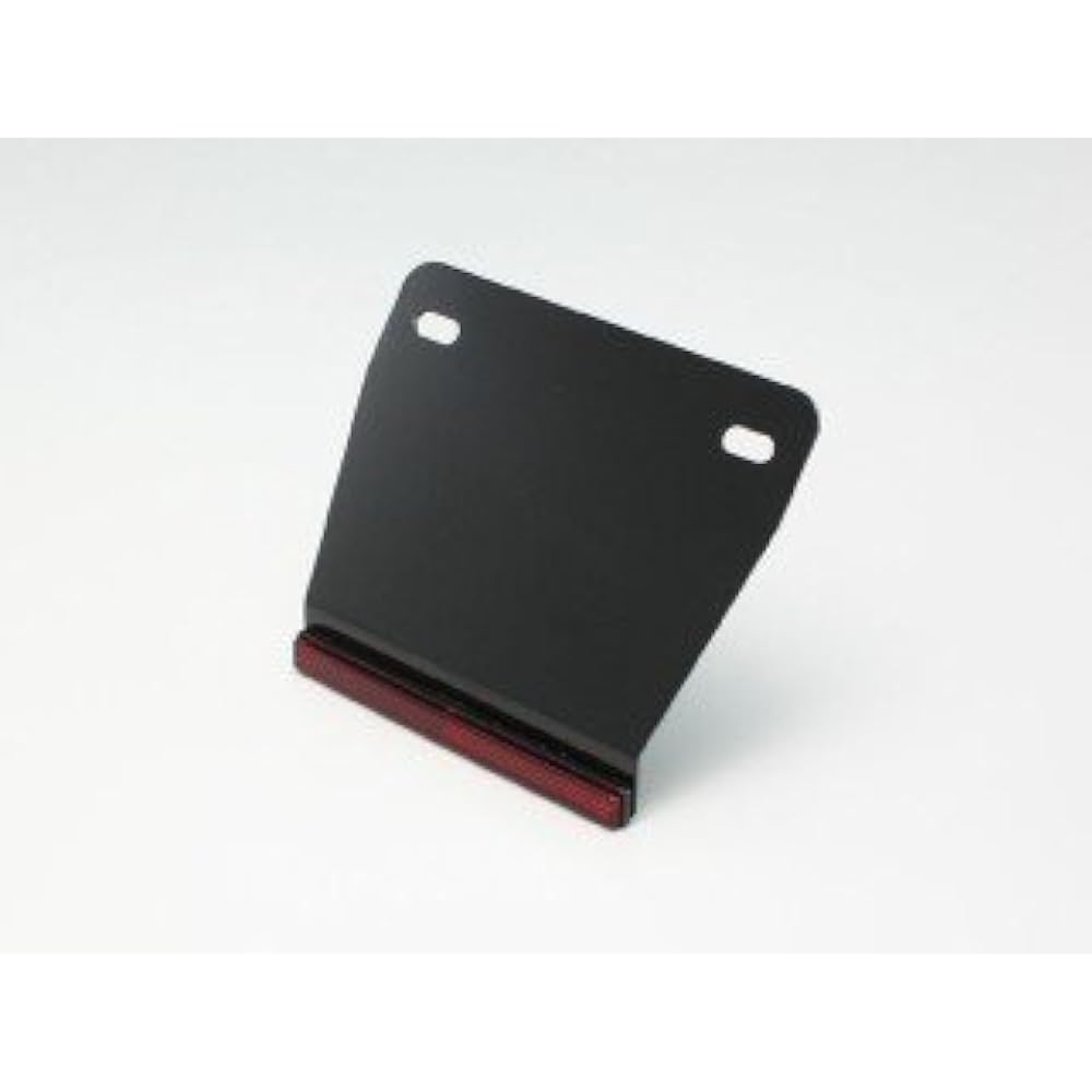 HURRICANE License Plate Base & Reflector W122 Black HA5796