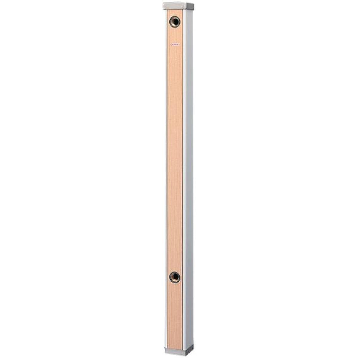 SANEI [Faucet pillar for outdoor faucet installation] Front wood grain faucet pillar Light brown T803-60X900-LBR