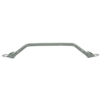 HECASA Front Strut Tower Brace 2006-2023 DODGE CHARGER CHALLENGER P5155950 P5155002 Durable gray Steel