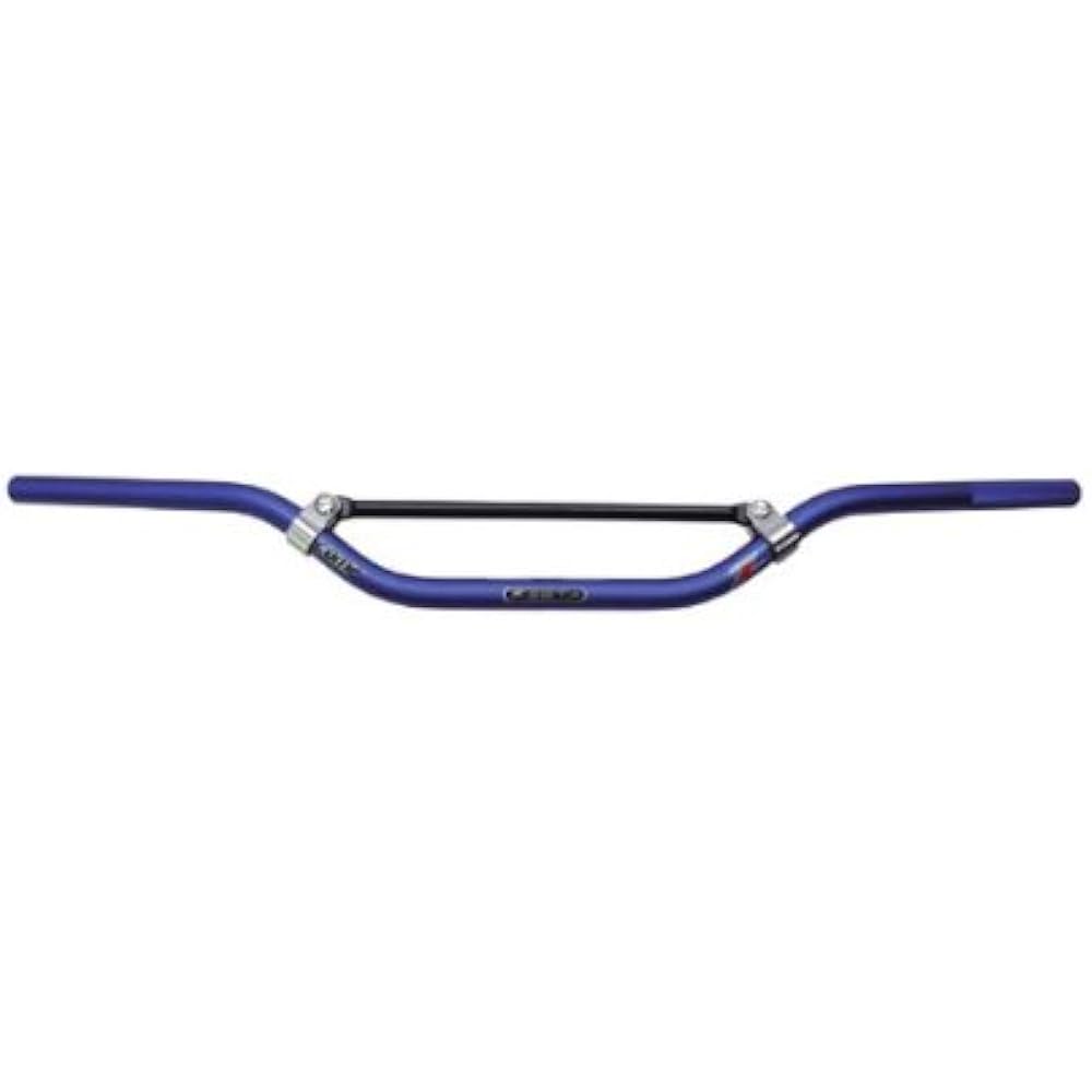 ZETA NewCOMP Handlebar 7/8 Bar DualSports MED Bar Clamp Outer Diameter φ22.2mm Aluminum Blue ZE07-6452