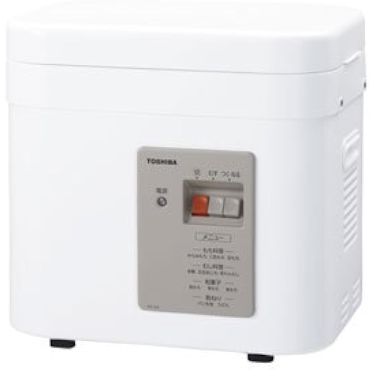 Toshiba mochi making machine for 1-2 sho Gran White TOSHIBA Mochikko AFC-216-W