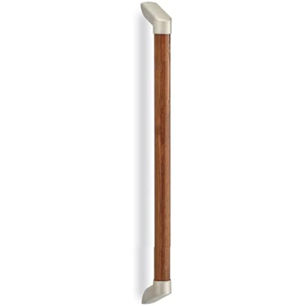 Polar bear form handrail 600mm soft silver/M oak [BR-850B]