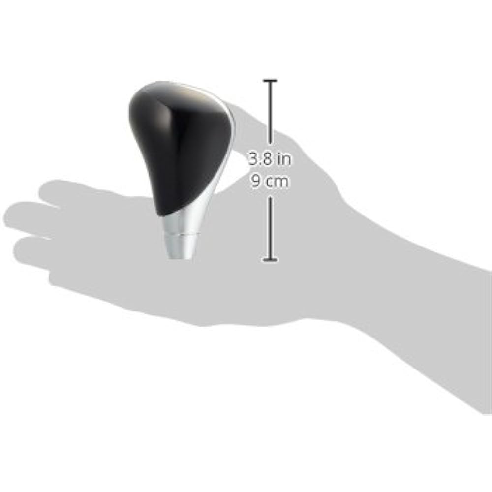 SilkBlaze Shift Knob/Plated 200 Hiace/Piano BK SB-LSK-004