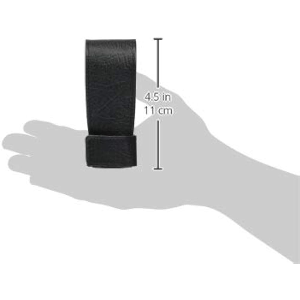 Natural genuine cowhide shift knob cover black/SN-1