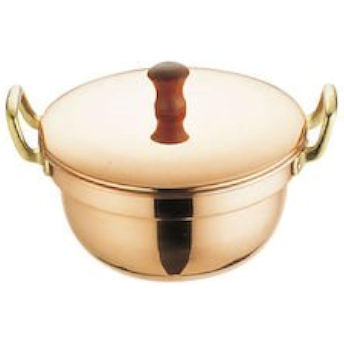 Endo Shoji Commercial Shabu Shabu Pot for 1 Person Copper Made in Japan QSY22