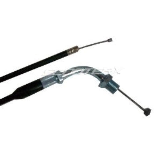 28 "Universal BENT throttle cable for pocket bike, mini choppers, ATV, mini bike