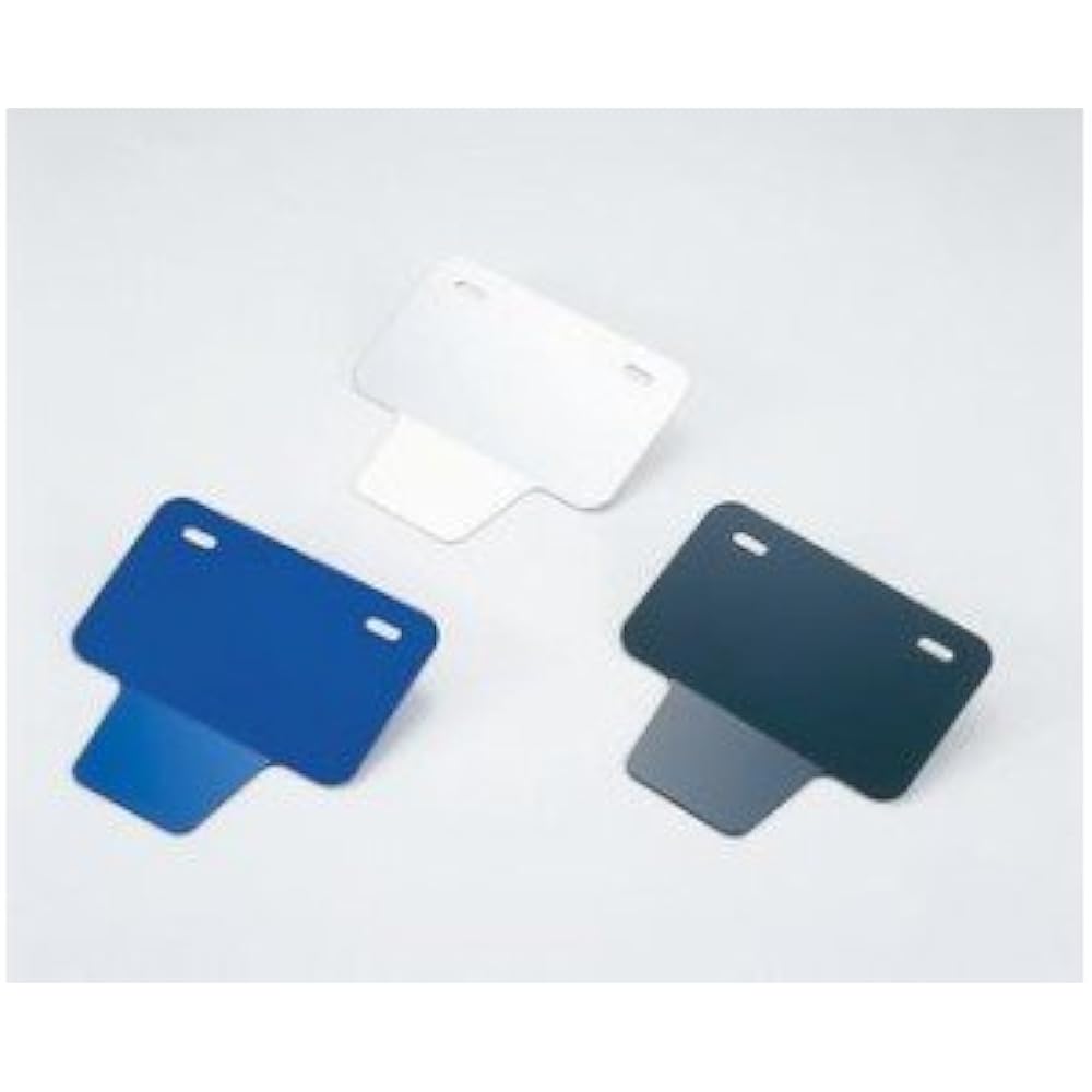 POSH License Plate Holder, Small Square, For 50~125cc, Includes Reflector, Black 201047