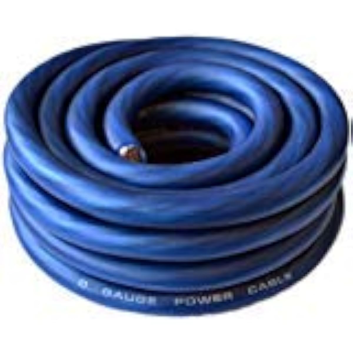 Soundbox 0 Gauge Blue amplifier Power/Earth Line 1/0 GA AMP Cable 25 feet