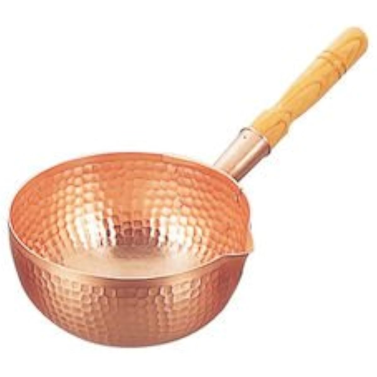 Marushin Bronze Ware, Bozhu pot, pure copper, 27cm, no tin guide on the inside