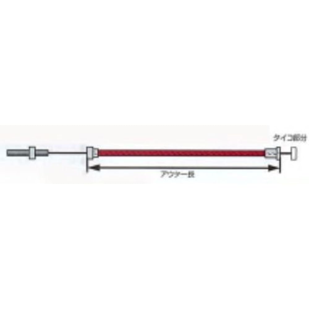 KITACO Brake Cable Compatible with Normal Lever Holder JAZZ 300MM Long Stainless Steel Mesh 103-96-1080-20