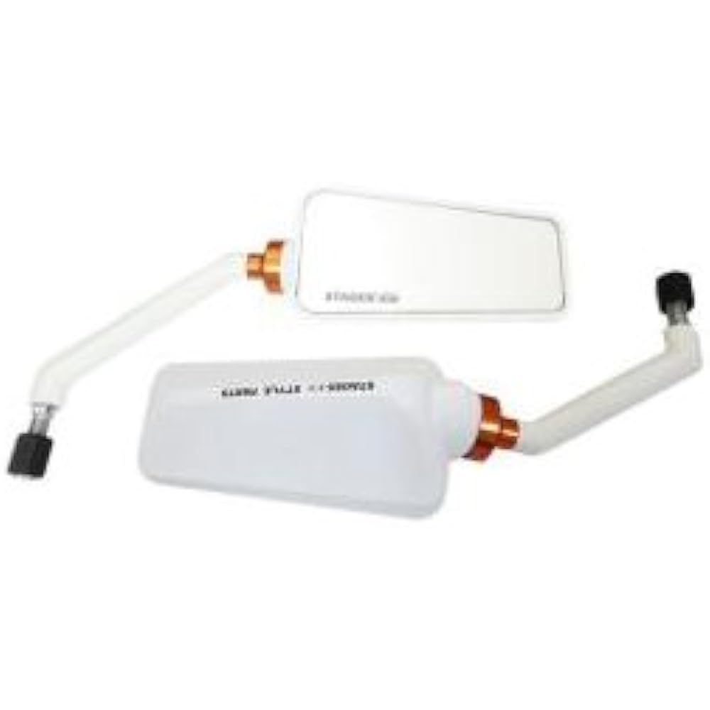 KN Planning STAGE6 Zoomer Cygnus X Jog JOG DIO Majesty Rearview Mirror White