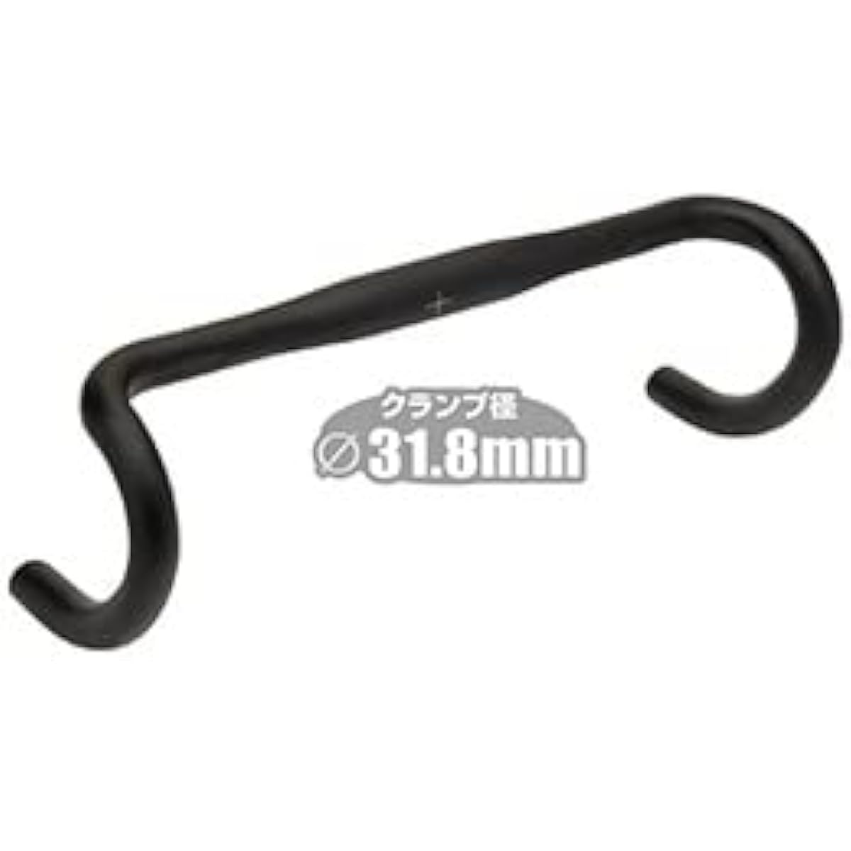 GP (Giza Products) GP HB-CR22 Drop Bar 420mm BLK HBR19602 Handlebar