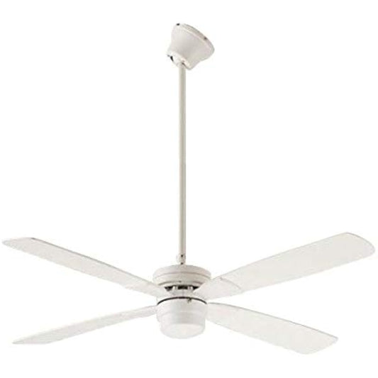 Daiko Ceiling Fan White Atrium Sloped Ceiling Remote Control Easy Installation [DJE-050]