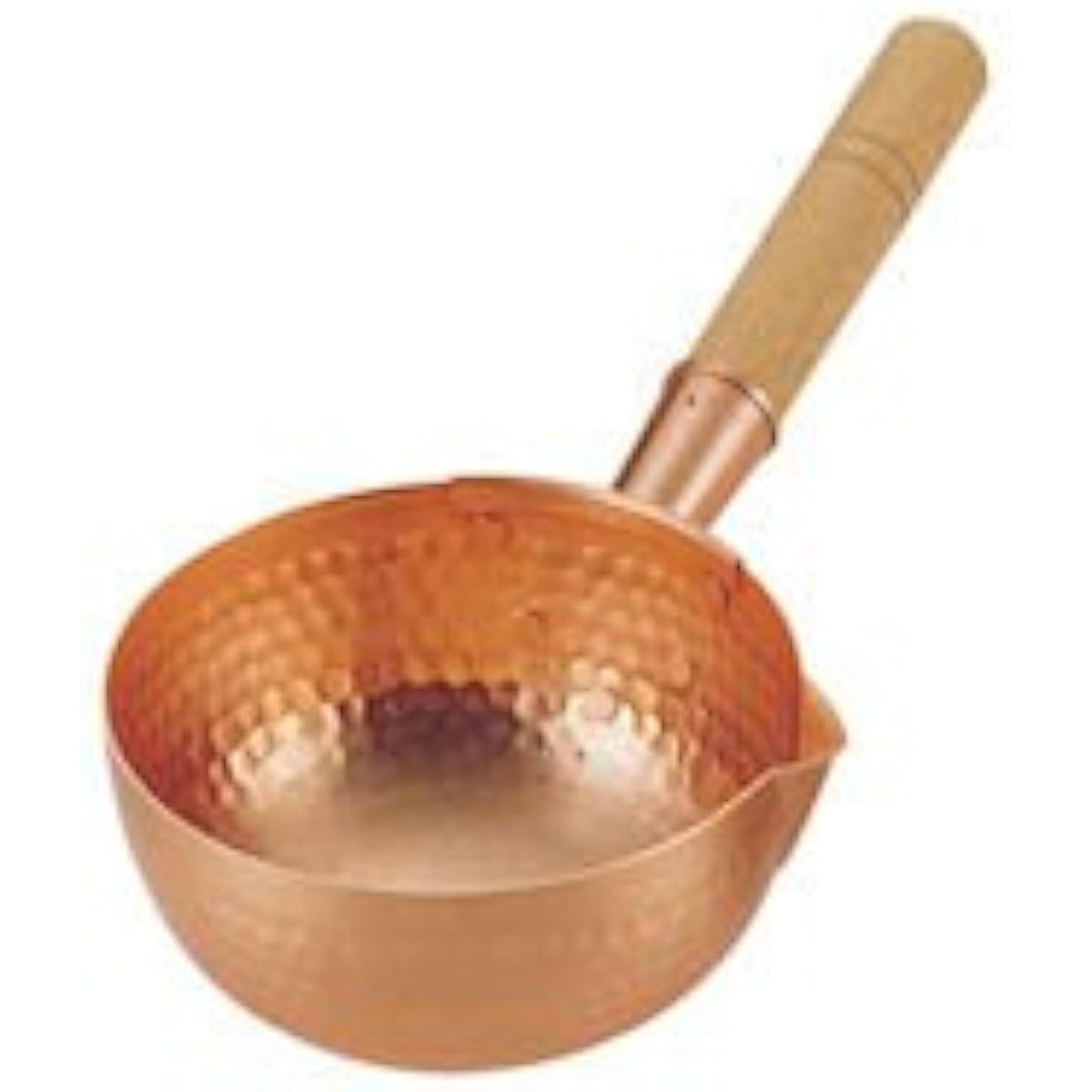 Marushin Bronze Ware, Bozhu pot, pure copper, 24cm, no tin guide on the inside