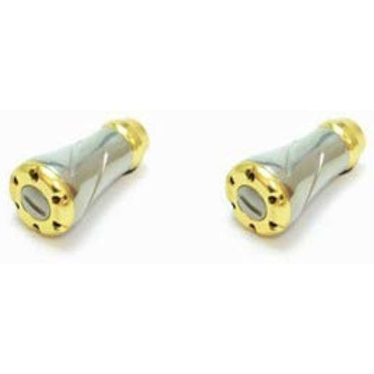 LIVRE Reel Knob (Forte) 2 pieces (Silver + Gold C)