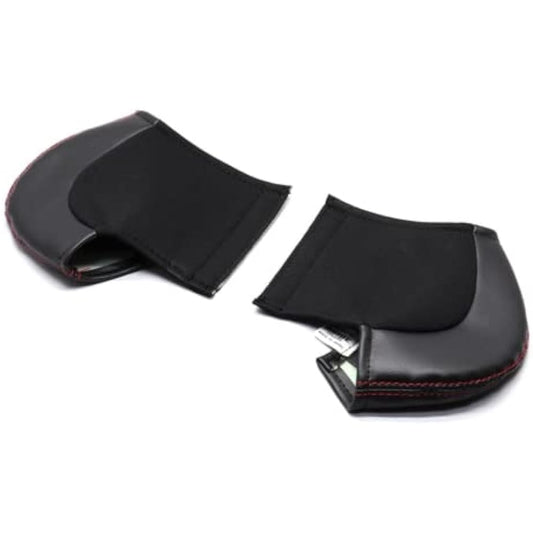 BRIDE Seat Optional Parts [Protect Pad Set] Side (for GIAS STRADIA3) Premium Soft Leather + Fabric Black K35APO