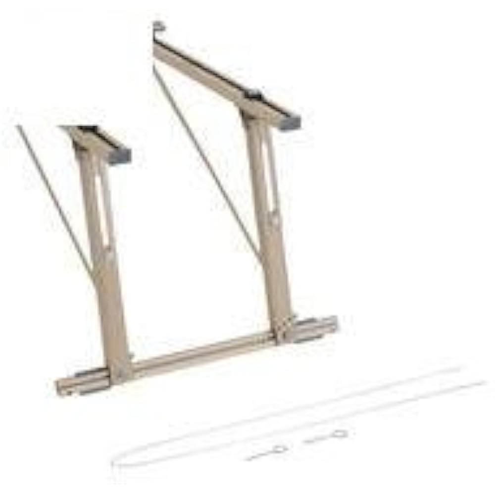 OK Equipment Skykeeper Aluminum Keeper Roof Right Angle Stand Roof Slope 14 degrees ~ 30 degrees K-AL6G