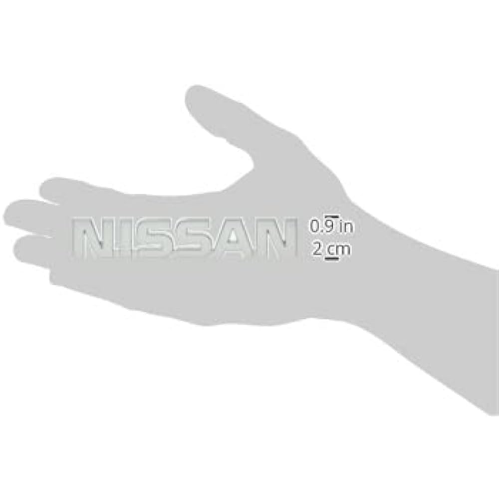 NISSAN Genuine Parts Emblem Trunk Ritsudo Skyline Model Number 84891-01U00